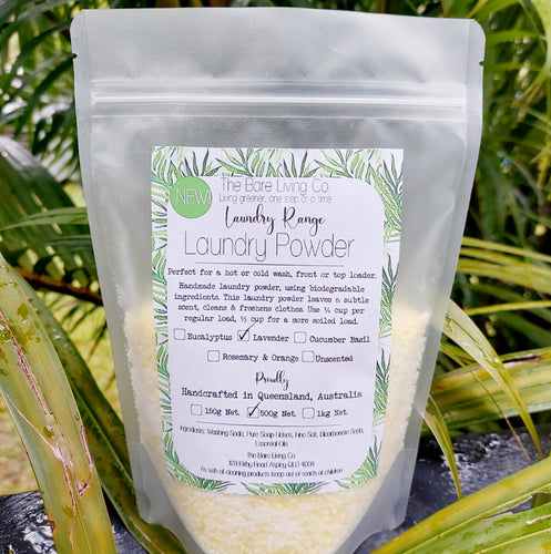 ***CLEARANCE*** Laundry powder 100g SAMPLE SIZE - 1 left! EUCALYPTUS